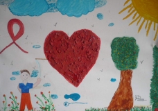 Pintamos el VIHSIDA en el Táchira, Venezuela. 2007