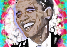 Obama Laughing with us
