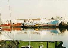 Barcos en el Riachuelo