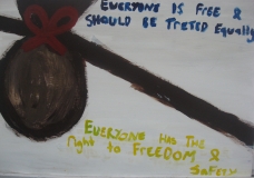 Refuge with a ribbon