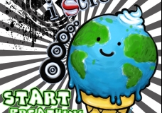 I scream, we scream. Start breathing before the earth is totally melted.