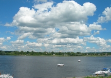 Cloudy Sunny Day