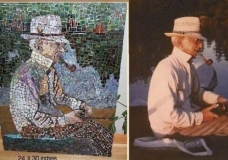 Artwork from Mosaic art