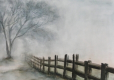 Misty winter