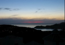 A red sky in Wellington
