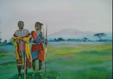 African Women and Landscape