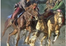 Afghanistan National sport (Boskashi