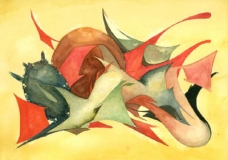 abstract watercolor