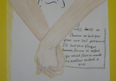 Les droits de l'humain.