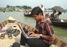 PC at Boat