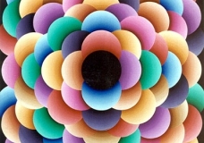 OPTICAL GEOMETRIC PAINTINGS