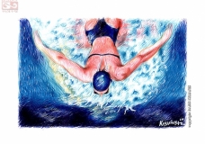 swimming