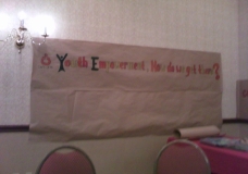 "Youth Empowerment, how do we get there?"