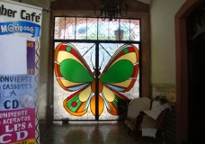 vitral mariposa