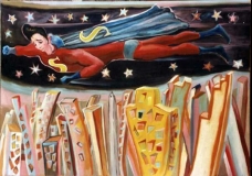 Superman sobre Buenos Aires