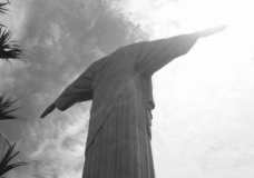Jesus' back