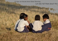 If they can Discuss about Global Warming!!
