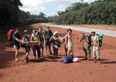 Expedition in the Amazon jungle