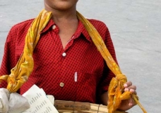 Child seller, child labor