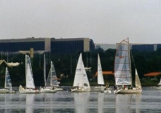 Regata no lago Parano