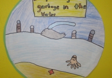 stop putting garbage in the water