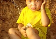 weeping child