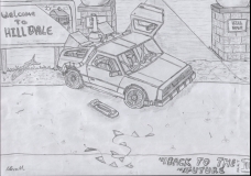Back to the Future Car (not slim)