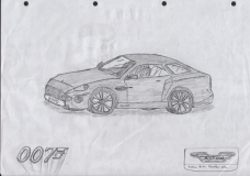 007 car Aston Martin Vanquish (if spelt correct that is)