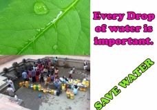 Save water