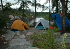 Old Woman Falls - Manigotagan River