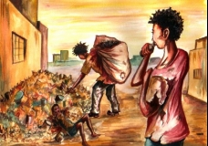 Internal Human Displacement, affecting children.