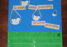 Water Conservation Poster