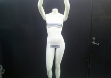 Censor woman manikin