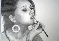 pencil work