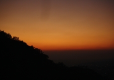 sunset in Mysore,India