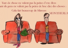 A lot of silence