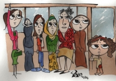 In the subway