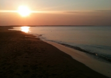 June Exhibit- Beach Sunset