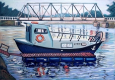 Катерок (100х70) Boat