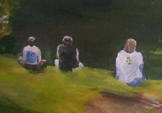 Group by a lake