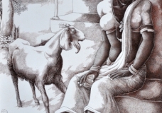 Lady with Lamb 2