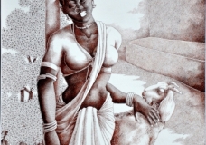 Lady with Lamb 1