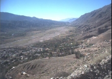 Vista de la Ciudad de Tilcara desde la Montaña 2