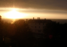 Sunset over the North Atlantic