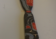 Sea Wolf on Cedar Paddle - By Daniel