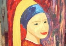 lady who loses golden earing ...