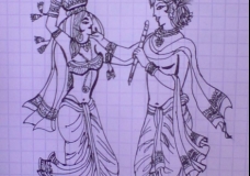 krishna and gopi