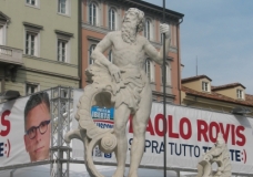 A Statue in Trieste, Italy