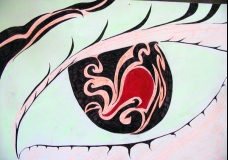 The left eye of hate V