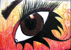 The left eye of hate IX